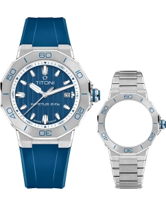 Купить Швейцарские механические керамические наручные часы Titoni 83765-S-FF-709 в E-mobi