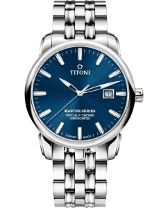 Купить Швейцарские механические наручные часы Titoni 83188-S-661 в E-mobi