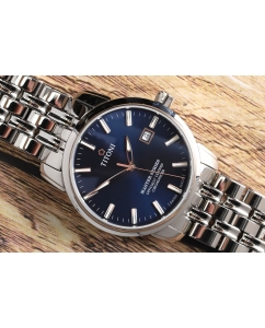 Купить Швейцарские механические наручные часы Titoni 83188-S-661  в E-mobi
