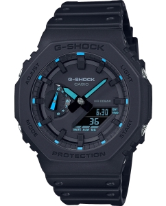 Купить Японские наручные часы Casio G-SHOCK GA-2100-1A2ER с хронографом в E-mobi
