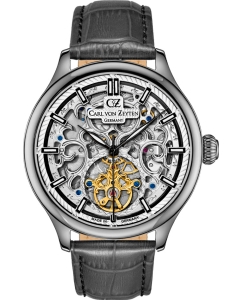 Купить Механические наручные часы Carl von Zeyten CVZ0014SWHS в E-mobi