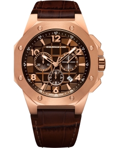 Купить Швейцарские наручные часы Cornavin CO.2012-2016R с хронографом в E-mobi