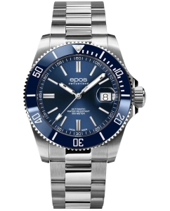 Купить Швейцарские механические наручные часы Epos 3504.131.96.16.30 в E-mobi