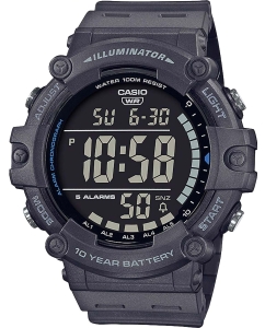 Купить Японские наручные часы Casio Illuminator AE-1500WH-8BVEF с хронографом в E-mobi