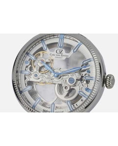 Купить Механические наручные часы Carl von Zeyten CVZ0031WHS  в E-mobi