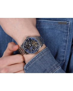 Купить Механические наручные часы Carl von Zeyten CVZ0063BLMS  в E-mobi