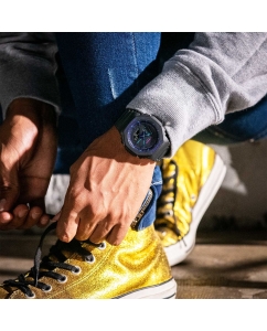 Купить Японские наручные часы Casio G-SHOCK GA-2100VB-1AER с хронографом  в E-mobi