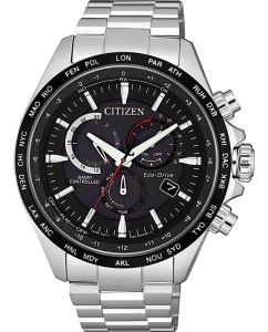 Купить Японские наручные часы Citizen CB5838-85E с хронографом в E-mobi