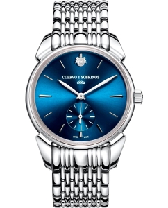 Купить Швейцарские механические наручные часы Cuervo y Sobrinos 3102B.1ASB в E-mobi
