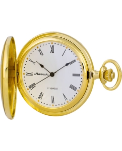 Купить Мужские российские механические карманные часы Молния 0030104-m в E-mobi