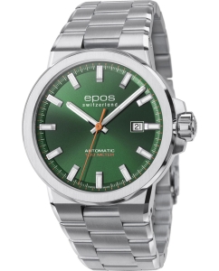Купить Швейцарские механические наручные часы Epos 3442.132.20.13.30 в E-mobi