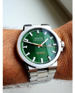 Купить Швейцарские механические наручные часы Epos 3442.132.20.13.30  в E-mobi