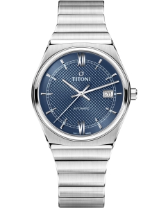 Купить Швейцарские механические наручные часы Titoni 83751-S-628 в E-mobi