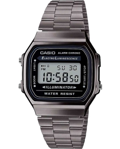 Купить Японские наручные часы Casio Vintage A168WEGG-1AEF с хронографом в E-mobi