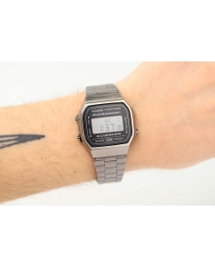 Купить Японские наручные часы Casio Vintage A168WEGG-1AEF с хронографом  в E-mobi