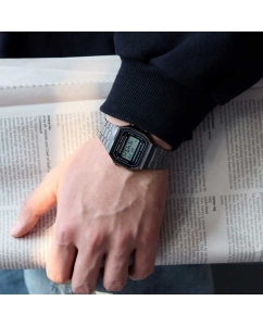 Купить Японские наручные часы Casio Vintage A168WEGG-1AEF с хронографом  в E-mobi