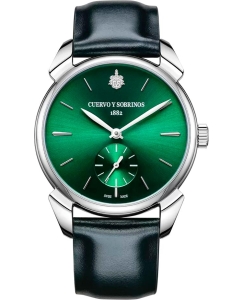 Купить Швейцарские механические наручные часы Cuervo y Sobrinos 3102.1ASV в E-mobi