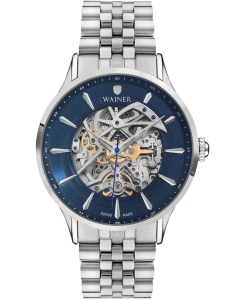 Купить Швейцарские механические наручные часы Wainer WA.25705-B в E-mobi