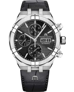 Купить Швейцарские механические наручные часы Maurice Lacroix AI6038-SS001-330-1 с хронографом в E-mobi