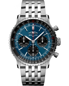 Купить Швейцарские механические наручные часы Breitling AB0139241C1A1 с хронографом в E-mobi