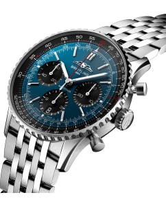 Купить Швейцарские механические наручные часы Breitling AB0139241C1A1 с хронографом  в E-mobi