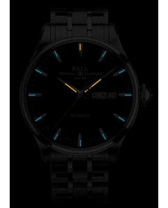 Купить Швейцарские механические наручные часы BALL NM2080D-S1J-BK  в E-mobi