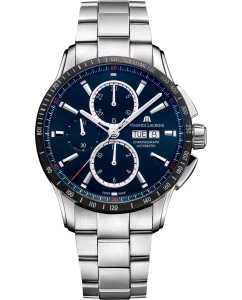 Купить Швейцарские механические наручные часы Maurice Lacroix PT6038-SSL22-430-1 с хронографом в E-mobi