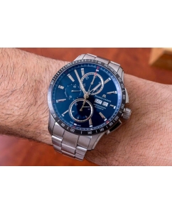 Купить Швейцарские механические наручные часы Maurice Lacroix PT6038-SSL22-430-1 с хронографом  в E-mobi