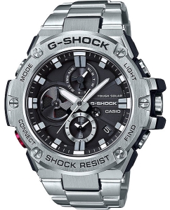 Купить Японские наручные часы Casio G-SHOCK GST-B100D-1A с хронографом в E-mobi