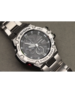 Купить Японские наручные часы Casio G-SHOCK GST-B100D-1A с хронографом  в E-mobi