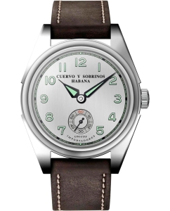 Купить Швейцарские механические наручные часы Cuervo y Sobrinos 3160.1C в E-mobi