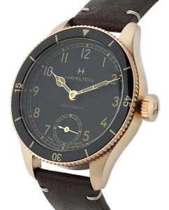 Купить Швейцарские механические титановые наручные часы Hamilton H76709530  в E-mobi