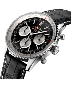 Купить Швейцарские механические наручные часы Breitling AB0138211B1P1 с хронографом  в E-mobi