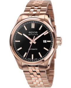 Купить Швейцарские механические наручные часы Epos 3501.132.24.15.34 в E-mobi