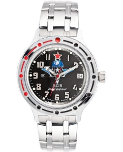 Купить Российские механические наручные часы Восток Амфибия 420288 в E-mobi