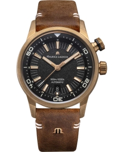 Купить Швейцарские механические наручные часы Maurice Lacroix PT6248-BRZ01-330-3 в E-mobi