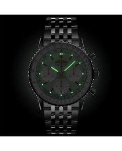 Купить Швейцарские механические наручные часы Breitling AB0139211L1A1 с хронографом  в E-mobi