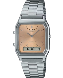 Купить Японские наручные часы Casio Vintage AQ-230A-4A с хронографом в E-mobi
