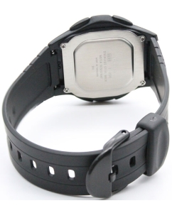 Купить Японские наручные часы Casio Illuminator F-200W-1AEG с хронографом  в E-mobi