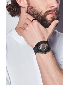 Купить Механические титановые наручные часы CIGA Design M051-BB01-W6B  в E-mobi