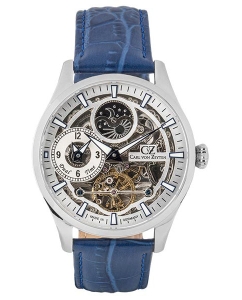 Купить Механические наручные часы Carl von Zeyten CVZ0063SLS в E-mobi