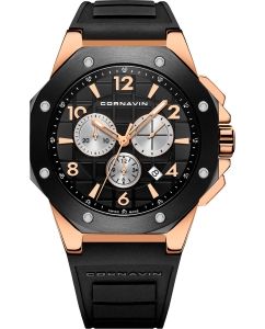 Купить Швейцарские наручные часы Cornavin CO.2012-2010R с хронографом в E-mobi