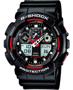 Купить Японские наручные часы Casio G-SHOCK GA-100-1A4 с хронографом в E-mobi