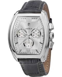 Купить Российские серебряные наручные часы NIKA 1264.0.9.23A с хронографом в E-mobi