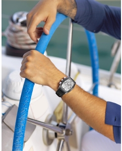 Купить Российские серебряные наручные часы NIKA 1264.0.9.23A с хронографом  в E-mobi