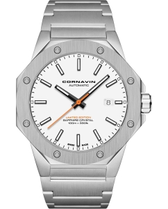 Купить Швейцарские механические наручные часы Cornavin AT.02.B в E-mobi