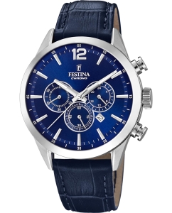 Купить Наручные часы Festina F20542/2 с хронографом в E-mobi