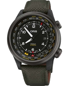 Купить Швейцарские механические титановые наручные часы Oris 01-793-7775-8764-SET в E-mobi