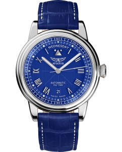 Купить Швейцарские механические наручные часы Aviator V.3.35.0.276.4 в E-mobi