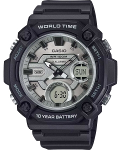 Купить Японские наручные часы Casio Collection AEQ-120W-7A с хронографом в E-mobi